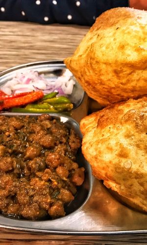 Chole Bhatura Thali